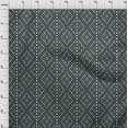 thumbnail image 3 of oneOone Polyester Lycra Fabric Ethnic Geometric Flame Stitch Decor Fabric Printed BTY 56 Inch Wide, 3 of 4