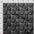 thumbnail image 3 of oneOone Tissu Polyester Spandex Gris Motif Feuille Tropicale Tissu au Mètre 56 Pouces de Large, 3 of 5