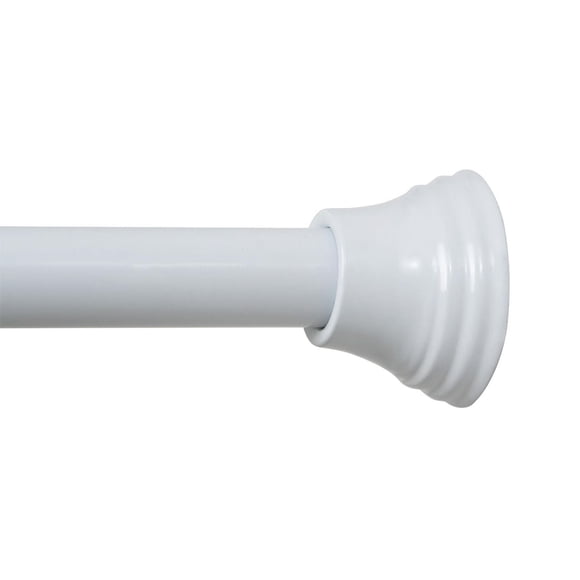 Mainstays Adjustable Tension Decorative Shower Curtain Rod, No Tools Needed