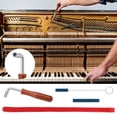 thumbnail image 3 of Abody Professionnel Piano Tuning Kit Tuning Clé Marteau Tempérament Bande Muet Kit Piano DIY Fixation Ensemble, 3 of 7