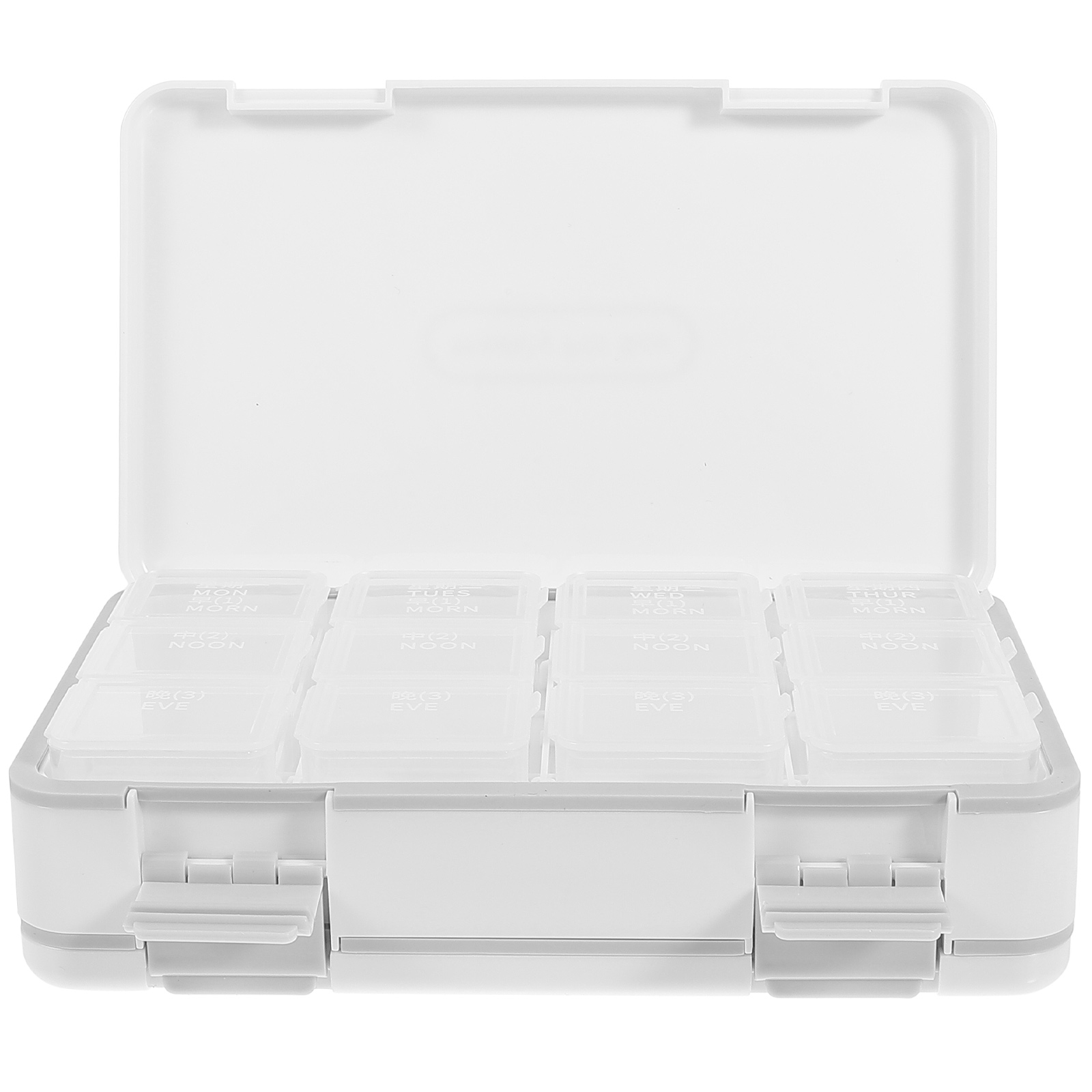 Pills Organizer Weekly Portable Pills Container Small Medication Holder Travel Pills Storage Box