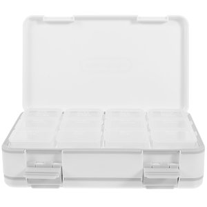 Pills Organisateur de pilules portatives hebdomadaires Conteneur de petites pilules de voyage