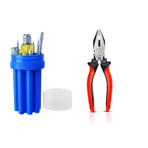 Ensemble d'outils à main, ensemble d'outil pour usage domestique & Ensemble de pinces Chrome Vanadium acier, Jaws , Pièces jointes incluant tête de tester , pour l'automobile, outil de réparation