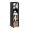 thumbnail image 4 of Furinno Pelli Cubic Storage Cabinet , 4x1, Espresso, 18052EX, 4 of 5