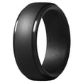 thumbnail image 1 of XZNGL Personality Metallic Silicone Soft Mens Double Wedding Rings Ring Jewelry Gift, 1 of 9