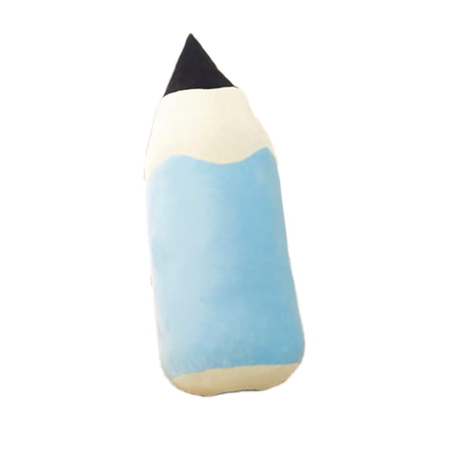 Coussin Crayon Adorable pour Lecture en Classe et Fête d'Anniversaire Douillette