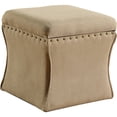 thumbnail image 1 of HomePop Square Upholstered Storage Ottoman with Removable Top, Suzani, 1 of 5
