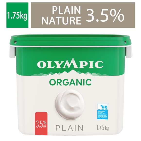 Olympic Yogourt Biologique Nature 3.5 %, 1.75kg