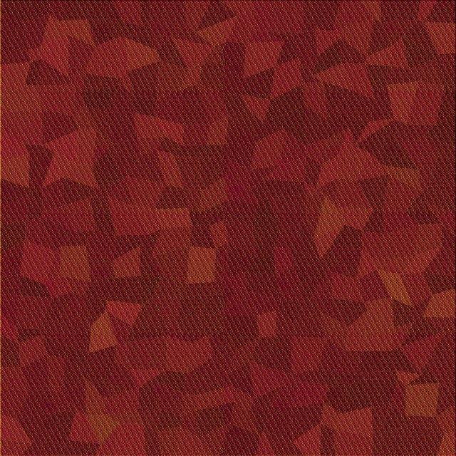 Ahgly Company Tapis d'Intérieur Lavable en Machine Carré Transitionnel Rouge Canneberge, 6 Pieds Carré