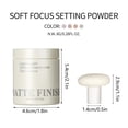thumbnail image 2 of WIFKLSIIPG Fixed Makeup Loose Powde High Definition Traceless Powder Fixed Makeup Holding Long Lasting Oil Control 8g, 2 of 3