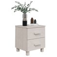 thumbnail image 4 of vidaXL Table de Chevet HAMAR Blanc 40x35x44.5 cm Pin Massif, 4 of 5