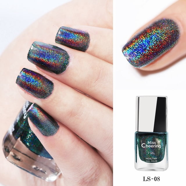 WIFKLSIIPG Vernis à Ongles à Paillettes Diamant Vernis à Ongles Coloré Magique 7 ml
