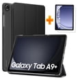 thumbnail image 1 of SuperShield Cases for Samsung Galaxy Tab A9 Plus/+ 11 Inch 2023 Case with Tempered Glass Screen Protectors, Translucent Tri-Fold Cover for Samsung Tab A9 Plus Tablet (SM-X210/X216/X218) - Black, 1 of 5