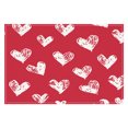 thumbnail image 2 of Fasiaou Valentine's Day Placemat Festive Party Dining Room Table Cover Home Kitchen Table Heat Mat,D, 2 of 5