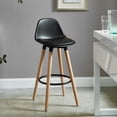 thumbnail image 2 of ABS Molded Counter Stool - Set of 2, 2 of 6