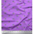 thumbnail image 1 of Soimoi Velvet Fabric Frog Animal Printed Fabric 1 Yard 58 Inch Wide, 1 of 3