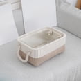 thumbnail image 1 of Panier de Rangement Pliable en Tissu pour l'Organisation de la Maison – Rangement pour Garde-Robe, Jouets et Lessive avec Poignées Robustes, 1 of 6