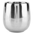 thumbnail image 3 of Coffee Cup, Tea Cup, Silver Anti-Scalding Water Cup For Camping Traveling, 3 of 8