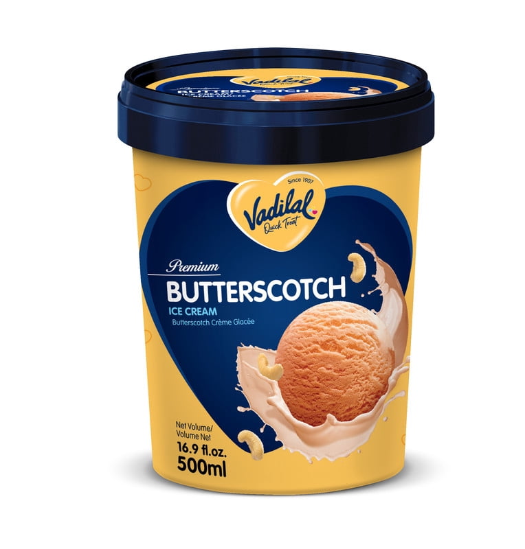 Vadilal Crème glacée caramel écossais 500 ml