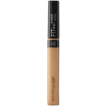 Maybelline New York Fit Me Liquid Oil free Concealer, Flawless Natural Coverage, Lightweight, Conceal Redness, Flaws and Blemishes