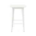 thumbnail image 3 of Steve Silver Hilton White Solid Acacia Wood Counter Stool, 3 of 6