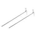 thumbnail image 2 of KAKOWELY tuning hammer 2pcs Kalimba Tuning Hammer Set Aluminum Alloy Sound Maintenance Tools For 15-Key And 17-Key Thumb Pianos Instrument Turning Accessories, 2 of 5