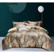LuxeDream Comforter Set - Brown