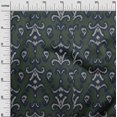 thumbnail image 2 of oneOone Cotton Silk Fabric Paisley & Floral Ikat Decor Fabric Printed BTY 42 Inch Wide, 2 of 4