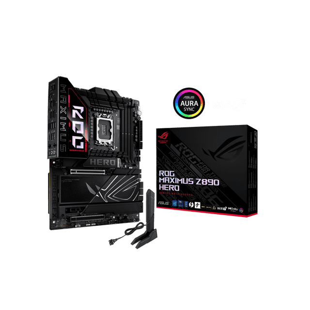 Asus ROG MAXIMUS Z890 HERO Gaming Desktop Motherboard - Intel Z890 Chipset (rogmaximusz890hero)