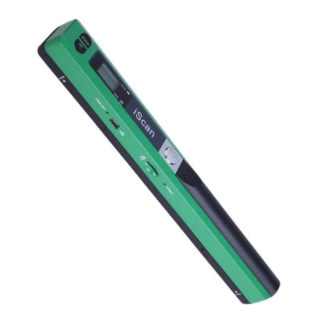 relayinert iScan Mini Portable à Main Scanner 300/600/900 Dpi PDF Format Compact JPG Vert 255x28x25 mm