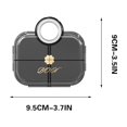 thumbnail image 1 of Petite Boîte de Rangement Portable, Emballage et Rangement de Médicaments en Boîte, Trois Repas par Jour, Petite Boîte de Distribution Scellée pour Comprimés, Boîte de Rangement avec Poignée, 1 of 2