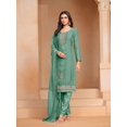 thumbnail image 2 of Custom Made Haldi And Mehndi Ceremony Wear Straight Kurti With Pant, 2 of 5