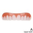 thumbnail image 1 of Silicone Upper/Lower Artificial False Teeth Veneers Dentures Paste S2T9, 1 of 9