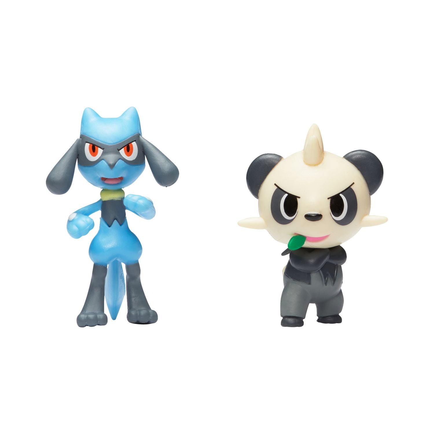 Pack de 2 figurines Pokémon Battle - Pancham & Riolu