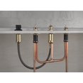 thumbnail image 2 of Delta Faucet Robinet Romain à Valve d'Entrée Rugueuse pour Robinet de Bain de Baignoire Romaine à 2 Poignées Delta avec Douches à Main R4707, 2 of 4