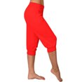 thumbnail image 2 of Timegard Womens Sweatpants Capri Pants Cinch Bottom Solid Color Cropped Joggers Workout Pants with Pockets, 2 of 6