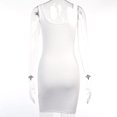 thumbnail image 5 of Wangscanis Robe Moulante Aguichant Sans Manches pour Femme, Poitrine Basse, Dos Ouvert, 5 of 5