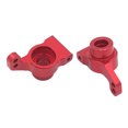 thumbnail image 1 of mmirethe RCGOFOLLOW Aluminum Alloy Rear Hub Carrier RC Upgrade Part Rear Hubs For 1/14 Wltoys 144001 RC Car Part RC Car Accessories Red, 1 of 6