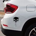 thumbnail image 2 of Punisher Skull Type Vinyl Car Decals Stickers Motorcycles Decoration, 2 of 7