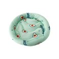 thumbnail image 4 of Small Pet Sleeping Pad Hamster Bed Pad Cushion Pad Small Pet Bed Mattres Round Rabbit Mat Guinea Pig Mat for Squirrel Ferret Hedgehog Chinchilla Green L, 4 of 8
