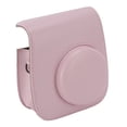 thumbnail image 1 of Protective Portable Case Compatible with Mini 12 Camera, PU Leather Bag with Adjustable Strap, Accessories Pocket, Lilac Purple, 1 of 8