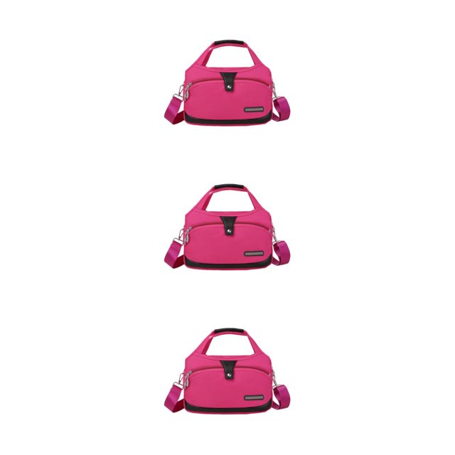 Maytalsory Casual And Multifunction Bags For All Daily Activities Adjustable Shoulder Strap rose red 29*19*9*12 3Set