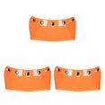 thumbnail image 4 of Transemion for Visor Peak 5-Snap Open Face Spare Parts Replaces Orange Type A 3Set, 4 of 6
