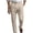 Khaki, variant on Men's Pants Cleanrance! Wrangler Pants for Men Flex Stretch Men Pant Mens Linen Cargo Pant with Multi Pockets Outdoor Casual Loose Fit Breathable Athletic Pants Summer Beach Trousers