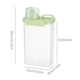 thumbnail image 2 of Dvkptbk Storage Tank Household Plastic Transparent Large Sealed Cans Rice Grains and Miscellaneous Grains Storage Boxes Kitchen Food Storage Tanks Kitchen Gadgets, 2 of 2