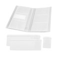 thumbnail image 1 of facefd PVC Jewelry Storage Organizer for Earrings Album Cards 84 Grids 50 Bags 35g, 1 of 9