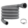 thumbnail image 1 of Drain Hose Extension Set Universal Washing Machine Hose 6.5Ft, Include Drain Hoses Hose Clamps, 1 of 6