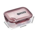 thumbnail image 3 of Birdeem Lunch Box Lunch Box for Men Luncheaze Lunch Containers for Adults Luncheaze Lunch Box Microwaveable Plastic Preservation Box Sealed Multi Compartment Bento Box Portable Student Lunch Box Lunch, 3 of 12