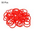 thumbnail image 3 of Unique Bargains 1.8' OD 1.4' ID Loose Leaf Rings Binder Ring, Red, 50 Count, 50 Pack, 3 of 6