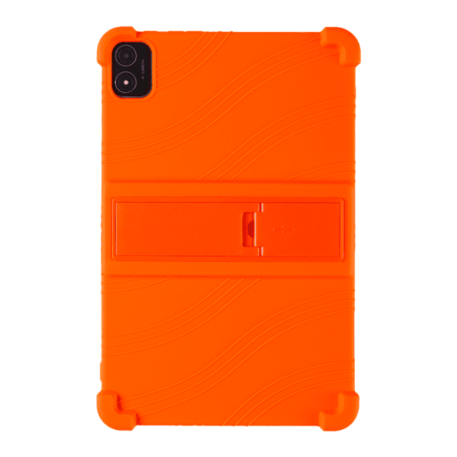 Case For Teclast T40S Tablet Safe Shockproof Silicone Stand Cover Orange Teclast T40S
